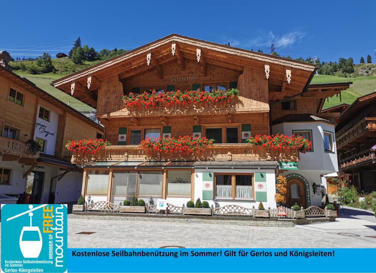 Petererhof Gerlos Exterior foto